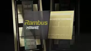 Rambus推出HBM4E内存控制器：单芯片速度达4.1 TB/s，较HBM4提升60%