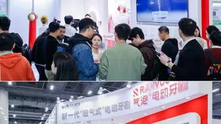 电动牙刷推荐新选项！锐舞气泡电动牙刷亮相广州华南口腔展