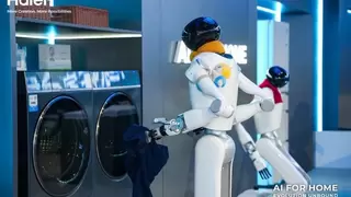 罗清启：海尔家庭机器人实际上是三个“保姆”入户