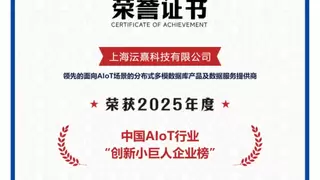 浪潮KaiwuDB荣膺“2025中国AIoT行业创新小巨人企业”