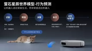 萤石发布Stella星辰系列AI蒸汽洗地机器人 直击干湿垃圾、重度油污痛点