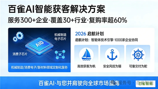 百雀AI：重构外贸新链路，以智能体引领全球贸易AI时代