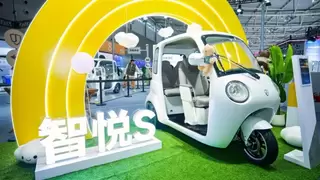 极巡科技携第一代智能电动车三轮车产品全矩阵亮相济南，现场围观持续升温