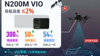 进化动力赋能 UNIBIRD N200M：让无人机在无GPS环境下实现2%超高精度导航