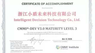 里程碑时刻！小盾未来通过CMMI3级认证，获国际权威认可
