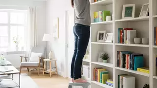 是家用登高梯也是小坐凳，SANWA山业梯凳解决生活小难题！