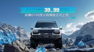 中国原厂改装新高度，纵横G700顶火鸣镝版配置解析