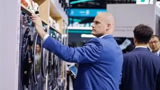 海尔V12洗衣机搭载AI之眼亮相广交会将出口欧洲