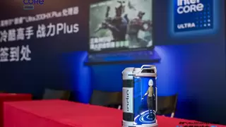 全球首款AI角色舱Dipal D1亮相英特尔发布会