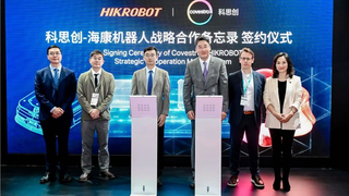 科思创携手海康机器人与凯众股份，推进智能化物流与机器人领域材料创新应用