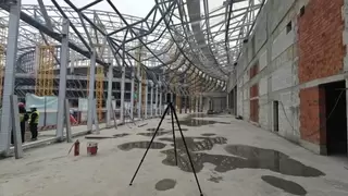 盎锐科技三维激光扫描赋能复杂钢结构与预制构件精检，推动质量检测数字化发展