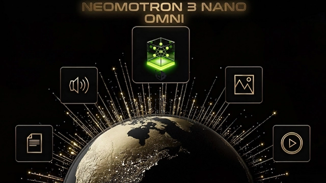 英伟达发布开源AI模型Neomotron 3 Nano Omni，性能提升高达9倍