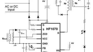 MPS推出1700V SiC反激控制器HF1070，为高压辅助电源带来高效新方案