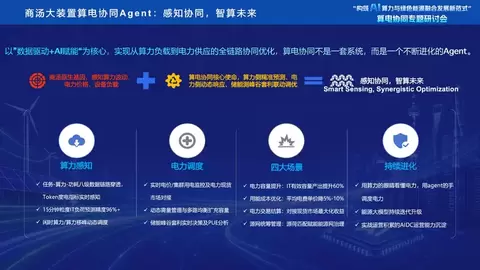 商汤大装置发布算电协同Agent:以TPW重新定义智算中心效能标尺