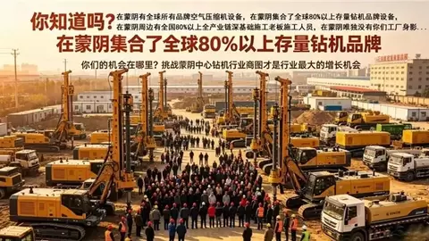 中国蒙阴钻机博览会：省市重点产业园赋能，海陆双枢纽区位优势释放产业新动能