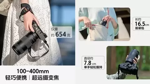 索尼正式发布轻巧便携全画幅超远摄变焦镜头FE 100-400mm F5.6-8 OSS