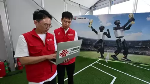 第二届世界人形机器人运动会进入倒计时 中国联通签约成为全球独家通信服务合作伙伴！