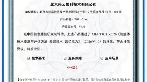 记忆能力达4+级！中兴通讯Co-Claw智能体首批通过中国信通院可信AI认证