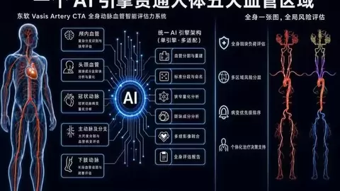 从2小时到几分钟，AI如何重塑全身动脉CTA后处理流程？