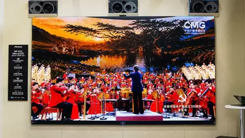 海信163吋Micro LED巨幕UX登陆BIRTV2026，解锁超高清巨幕全新高度