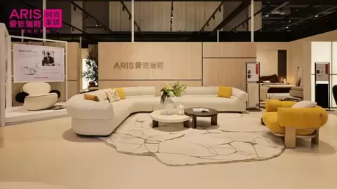 全布艺视角落地，爱依瑞斯亮相第58届上海家博会