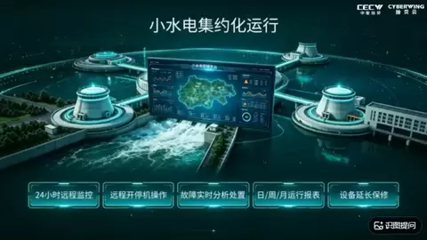 70+小水电站已落地验证——中能拾贝四大服务模式，赋能小水电绿色现代化转型