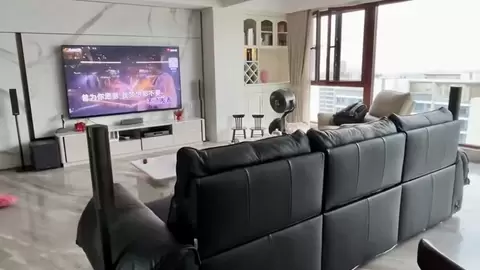 后装派对屋星舰系列家庭影 K 音响无需凿墙，成都万科实景案例解锁客厅观影 K 歌双体验
