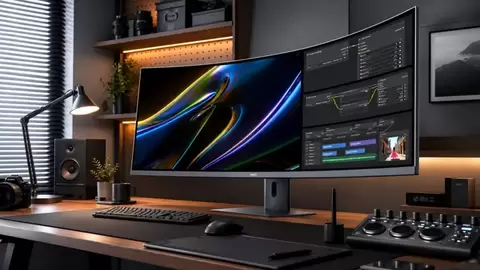 惠科推出全球首款43.8英寸24:9超宽4K显示器,刷新率高达180Hz