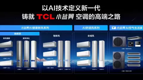 集团鸿鹄实验室AI底座+空调整机硬核技术，TCL空调打造懂用户的智慧健康空调