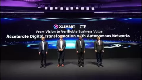 中兴通讯与XLSMART联合发布自智网络最新成果，加速迈向L4高阶自智