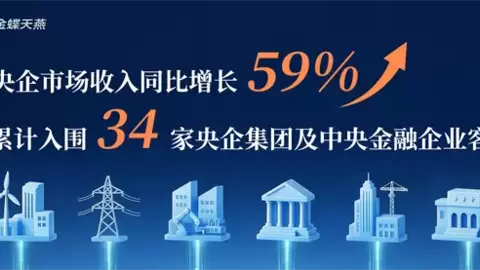 央企市场覆盖超三分之二 金蝶天燕筑牢国产基础软件优选品牌标杆
