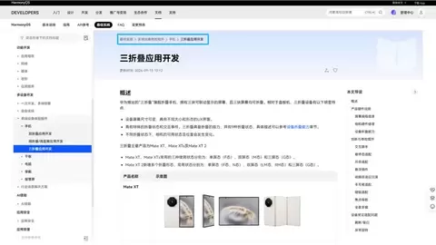 三折叠Mate XT 2应用开发最佳实践：多形态交互与体验提升