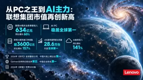 联想股价为什么创新高？最佳财年后再创最强季度，服务器市场持续扩张