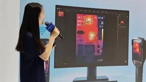 睿创燧石亮相京东工业新品发布会，重磅新品IX1 Go系列手机热成像仪线下首发！