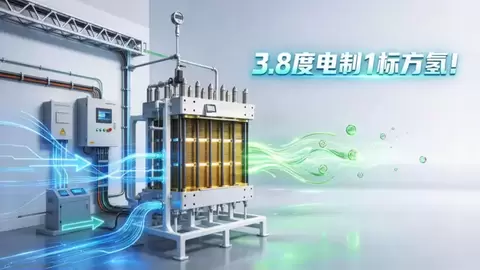 3.8度电制1标方氢！稳石氢能刷新绿氢能耗极限，引爆成本革命