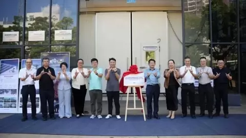 固德威热泵工厂开放日｜全球首个光伏直驱热泵技术创新实验室揭牌