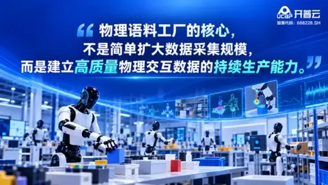 开普云亮相2026物理AI与世界模型大会，分享物理语料工厂建设实践